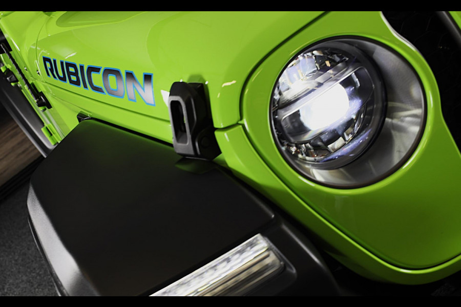 Jeep Wrangler Unlimited 4xe 380 RUBICON / 360 Camera / Leder / Acc / Dode Hoek / Cognac Leder / Navi / Led / Pdc / 17 Inch