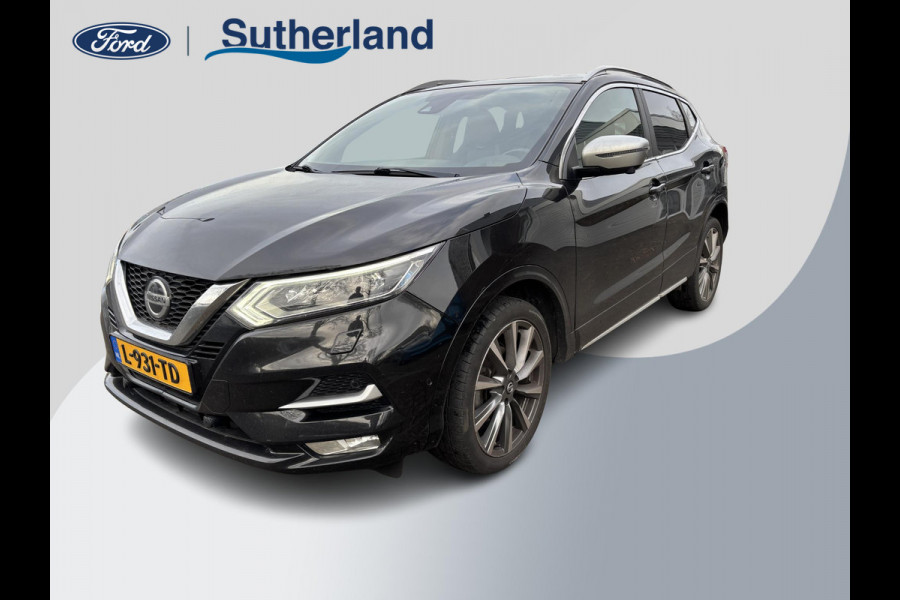 Nissan QASHQAI 1.3 DIG-T Tekna + 160pk Automaat | Trekhaak | Achteruitrijcamera | Lederen bekleding | Stoelverwarming | 1.500kg Trekgewicht