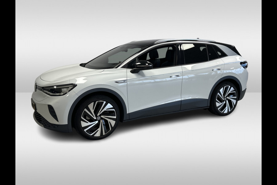 Volkswagen ID.4 Max 77 kWh 73.418 km! / Full option! / Panoramadak / Camera / Head-up / Keyless / 21'' / ACC / Dodehoek / Elektr. stoelen / Massage / Navigatie / Stuurverwarming