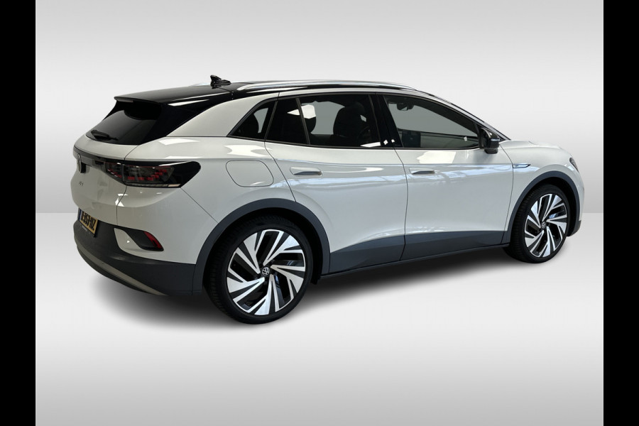 Volkswagen ID.4 Max 77 kWh 73.418 km! / Full option! / Panoramadak / Camera / Head-up / Keyless / 21'' / ACC / Dodehoek / Elektr. stoelen / Massage / Navigatie / Stuurverwarming