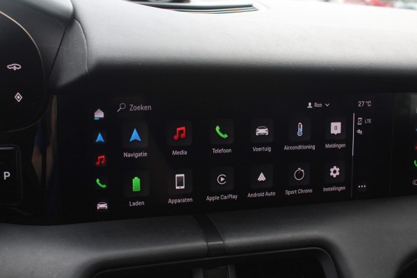 Porsche Taycan Cross Turismo 4 93 kWh / Panoramadak / Camera / Passenger Display / Luchtvering / 20'' / Leder / CarPlay / Matrix LED / Stoelverwarming / DAB / ACC