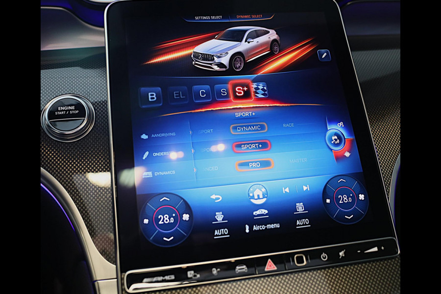 Mercedes-Benz GLC Coupé AMG 63 S E Performance Night Edition / 680 PK / Head Up / Acc / Lane Assist / Dode Hoek / 360 Camer