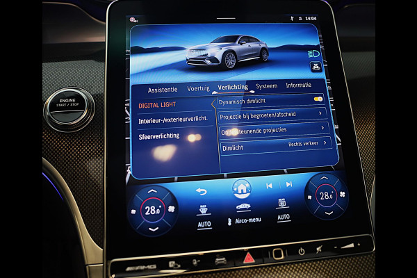 Mercedes-Benz GLC Coupé AMG 63 S E Performance Night Edition / 680 PK / Head Up / Acc / Lane Assist / Dode Hoek / 360 Camer