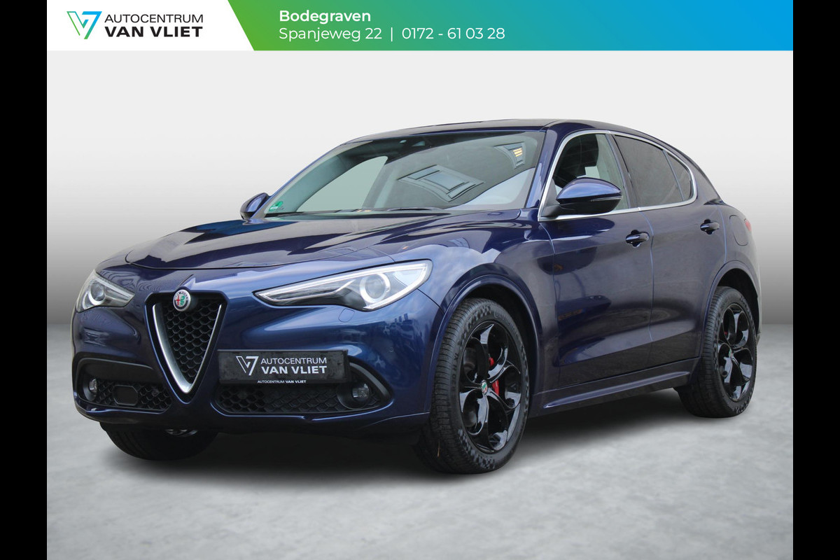 Alfa Romeo Stelvio 2.2d Super | LEDEREN BEKLEDING | 20" LICHTMETALEN VELGEN |