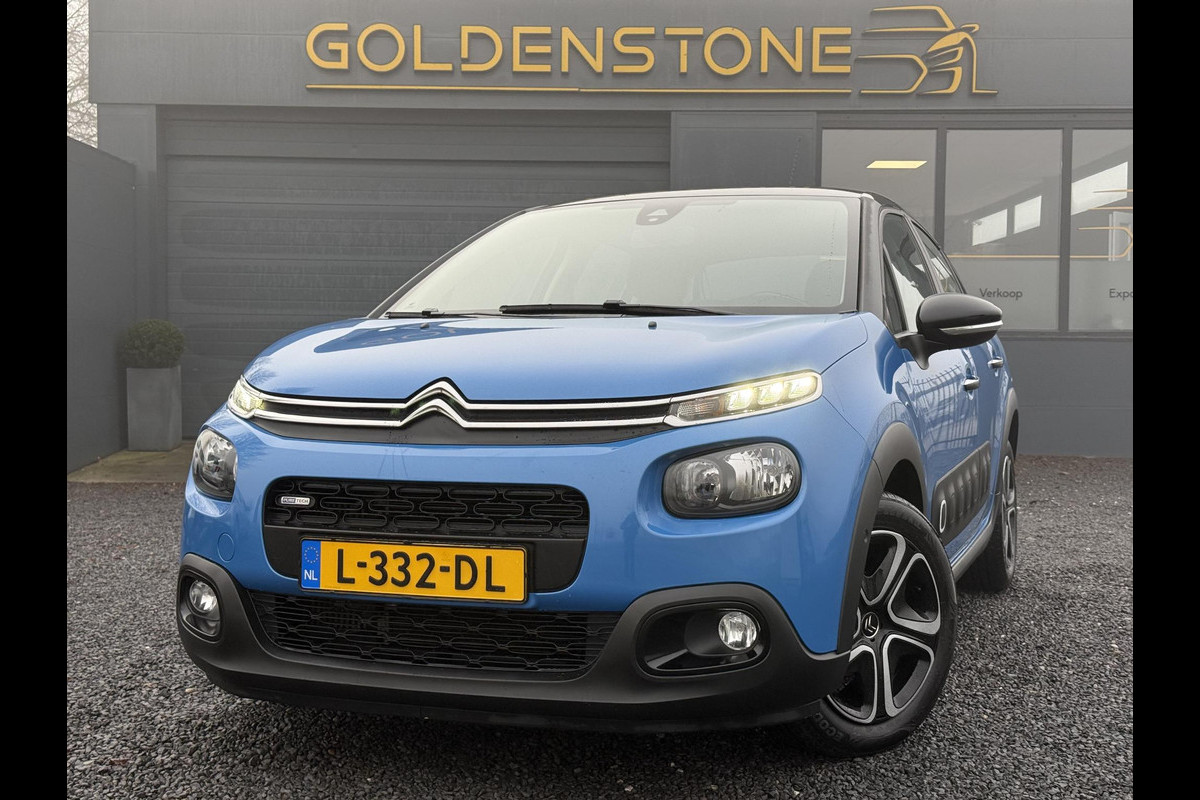 Citroën C3 1.2 PureTech S&S Feel 2e Eigenaar,Automaat,110pk,Dodehoekdetectie,Navi,Camera,Clima,Cruise,Pdc,Distributie vv 2023,Nieuwe Apk bij Aflevering