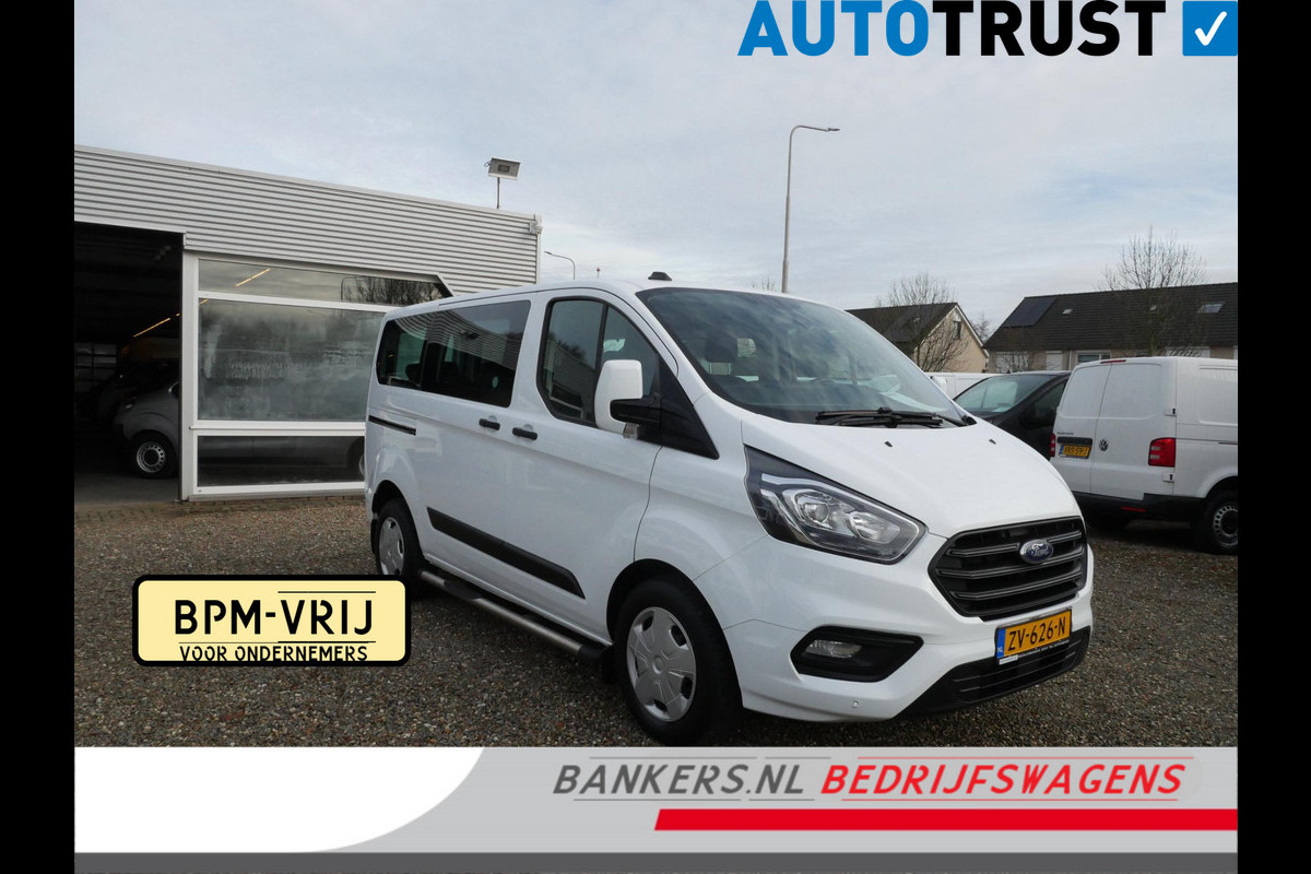 Ford Transit Custom 2.0 TDCI 110PK, L1H1, Airco, Combi-9 Persoons, Meerdere op voorraad