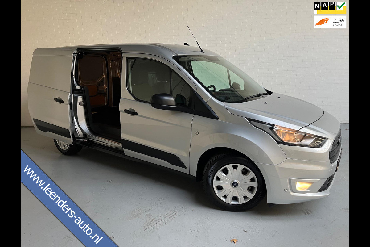 Ford Transit Connect L2H1 1.5 EcoBlue 100pk euro6 Trend, Airco, CruiseControl, Trekhaak, Zilvergrijs metallic, RIJKLAARPRIJS!
