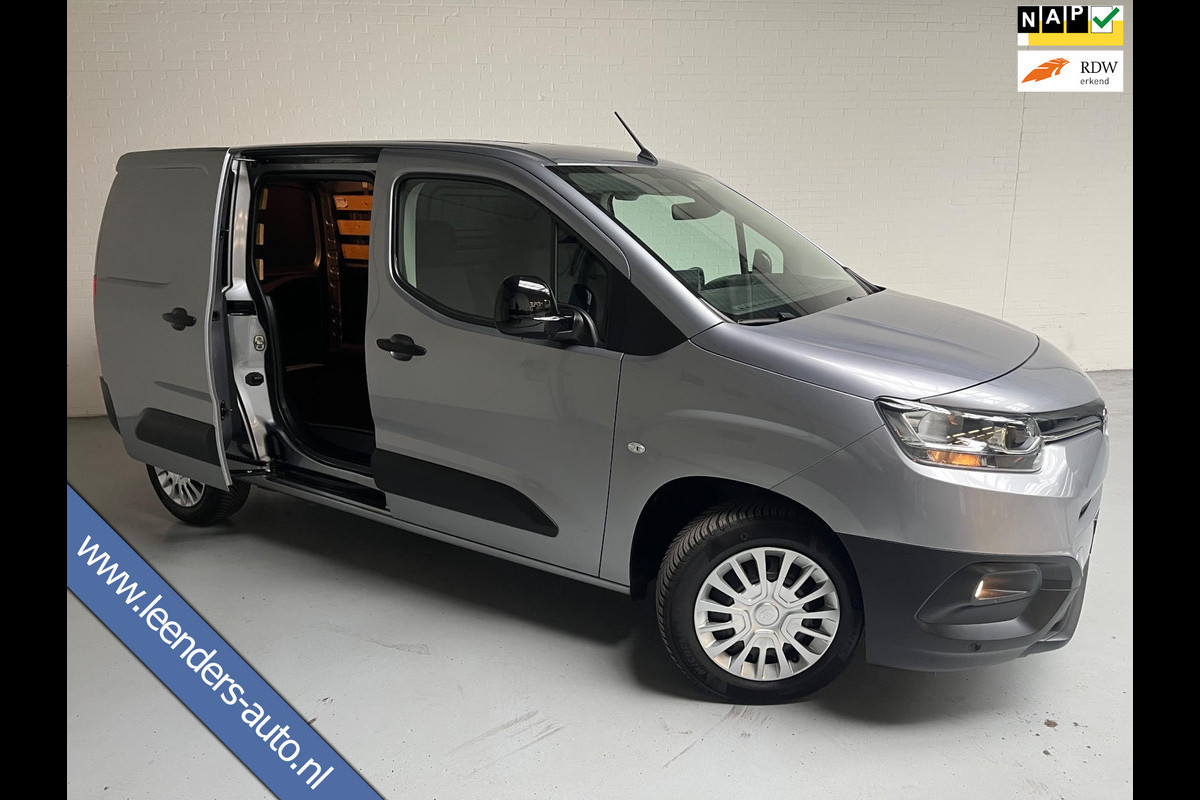 Toyota PROACE CITY L2H1 1.5 D-4D 130PK euro6 Live Long, Airco, Trekhaak 1200KG, Navigatie, Grijs Metallic, RIJKLAARPRIJS!