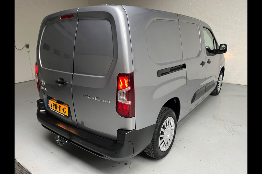 Toyota PROACE CITY L2H1 1.5 D-4D 130PK euro6 Live Long, Airco, Trekhaak 1200KG, Navigatie, Grijs Metallic, RIJKLAARPRIJS!