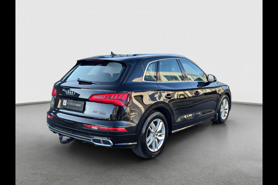 Audi Q5 55 TFSI e quattro | S-line | Trekhaak | Luchtvering | Eerste eigenaar | Dealer onderhouden | Carplay | 367 pk