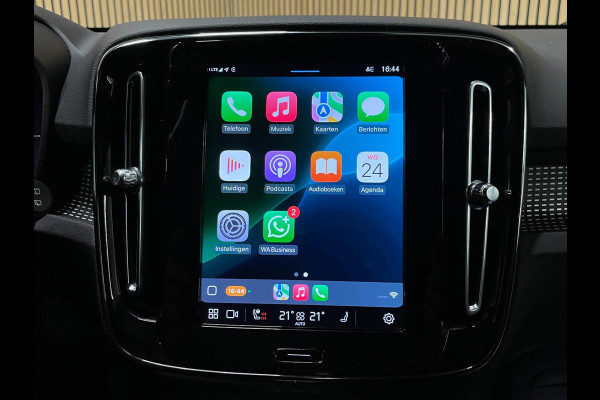 Volvo XC40 Recharge P8 AWD R-Design|90% SOH|PANO|MEMORY|1/2 LEDER|ELEK.INTR+A-KLEP|ACC|STOEL+STUURVERW|360 CAMERA|CARPLAY/ANDROID|