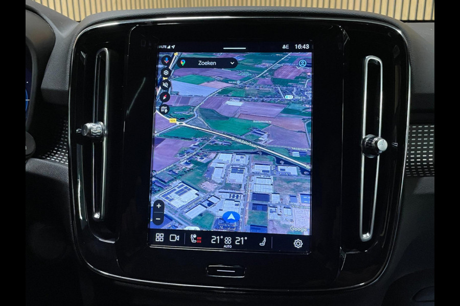 Volvo XC40 Recharge P8 AWD R-Design|90% SOH|PANO|MEMORY|1/2 LEDER|ELEK.INTR+A-KLEP|ACC|STOEL+STUURVERW|360 CAMERA|CARPLAY/ANDROID|