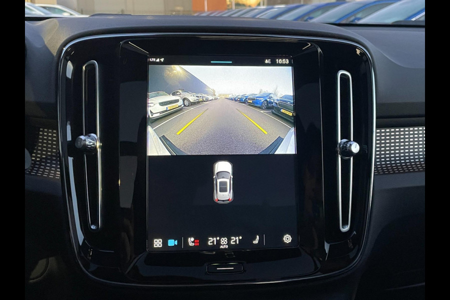 Volvo XC40 Recharge P8 AWD R-Design|90% SOH|PANO|MEMORY|1/2 LEDER|ELEK.INTR+A-KLEP|ACC|STOEL+STUURVERW|360 CAMERA|CARPLAY/ANDROID|