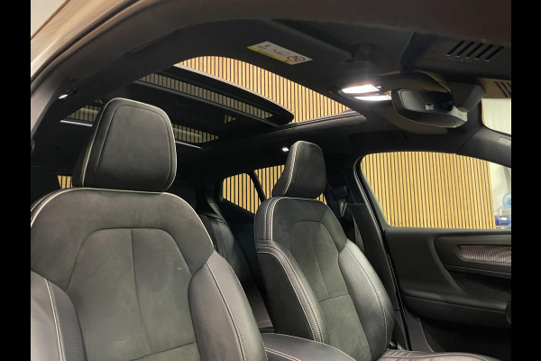 Volvo XC40 Recharge P8 AWD R-Design|90% SOH|PANO|MEMORY|1/2 LEDER|ELEK.INTR+A-KLEP|ACC|STOEL+STUURVERW|360 CAMERA|CARPLAY/ANDROID|