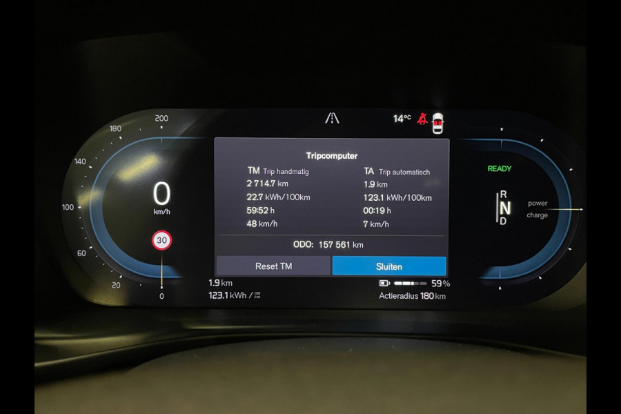 Volvo XC40 Recharge P8 AWD R-Design|90% SOH|PANO|MEMORY|1/2 LEDER|ELEK.INTR+A-KLEP|ACC|STOEL+STUURVERW|360 CAMERA|CARPLAY/ANDROID|