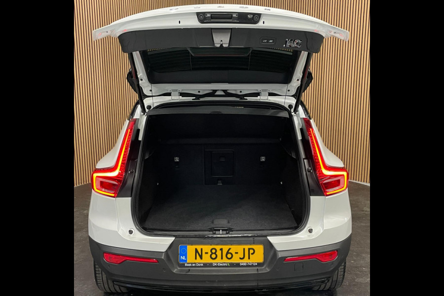 Volvo XC40 Recharge P8 AWD R-Design|90% SOH|PANO|MEMORY|1/2 LEDER|ELEK.INTR+A-KLEP|ACC|STOEL+STUURVERW|360 CAMERA|CARPLAY/ANDROID|