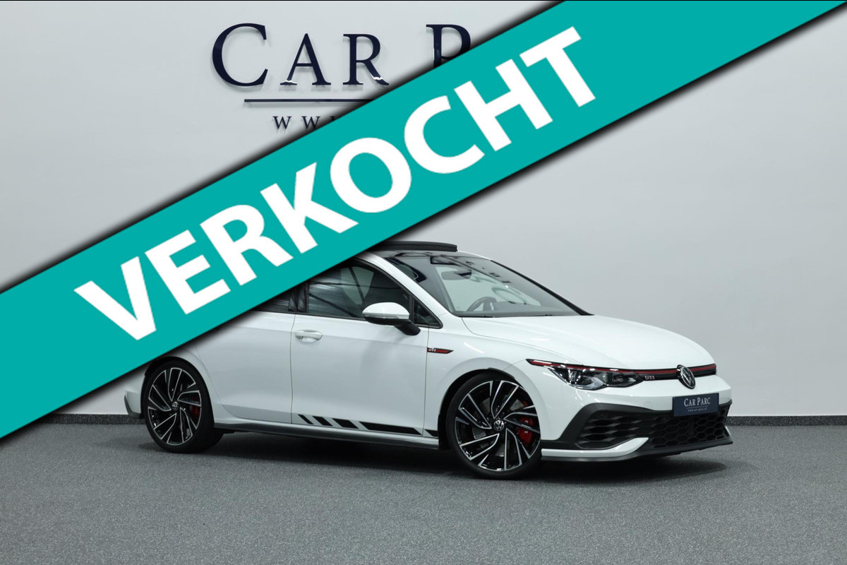 Volkswagen Golf 2.0 TSI GTI Clubsport 301+PK LED+IQ/PANO/HALF LEER+ALCANTARA+S.VERWARMING/19"/LINE/ACC/ECC/12 MND GARANTIE!