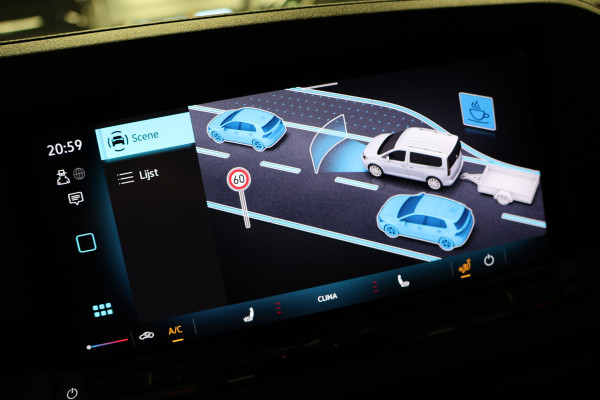 Volkswagen Caddy Cargo 2.0 TDI DSG | Lane Assist | Virtual Cockpit | Camera | CarPlay | Stoelverwarming | LED Koplampen | Sidebars | Spoilerkit | DAB | Fabrieksgarantie | Facelift model | BPM Vrij