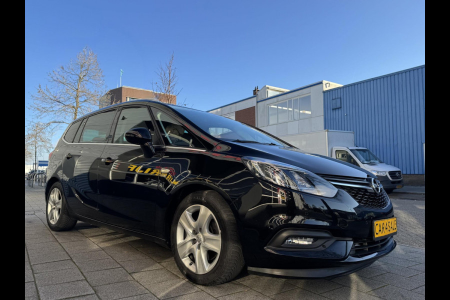 Opel Zafira 1.6 Turbo 120 Jahre Edition 7persoons I Navigatie I Airco I PDC I Achteruitrij camera I LED I Trekhaak I Dealer onderh