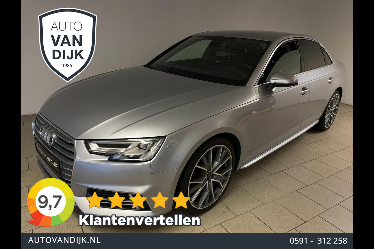 Audi A4 Limousine 1.4 TFSI Sport Lease Edition AIRCO NAVI CRUISE BLUETOOTH ELEK RAMEN CENT VERG VELGEN ZEER NETTE AUTO