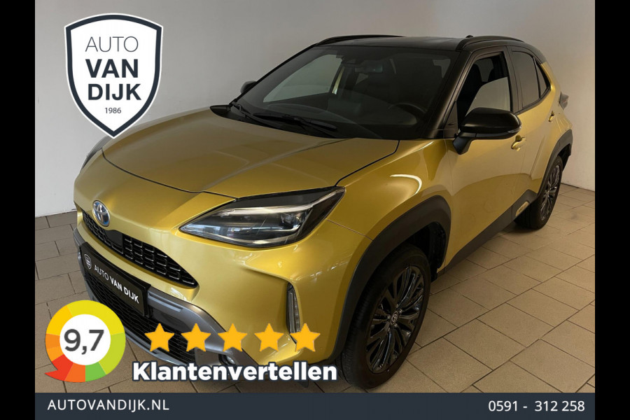 Toyota Yaris Cross 1.5 Hybrid Adventure AWD AUTOMAAT AIRCO CLIMA NAVI APPLE CARPLAY STOELVERW MULTI STUUR LEER STOF NIEUWSTAAT