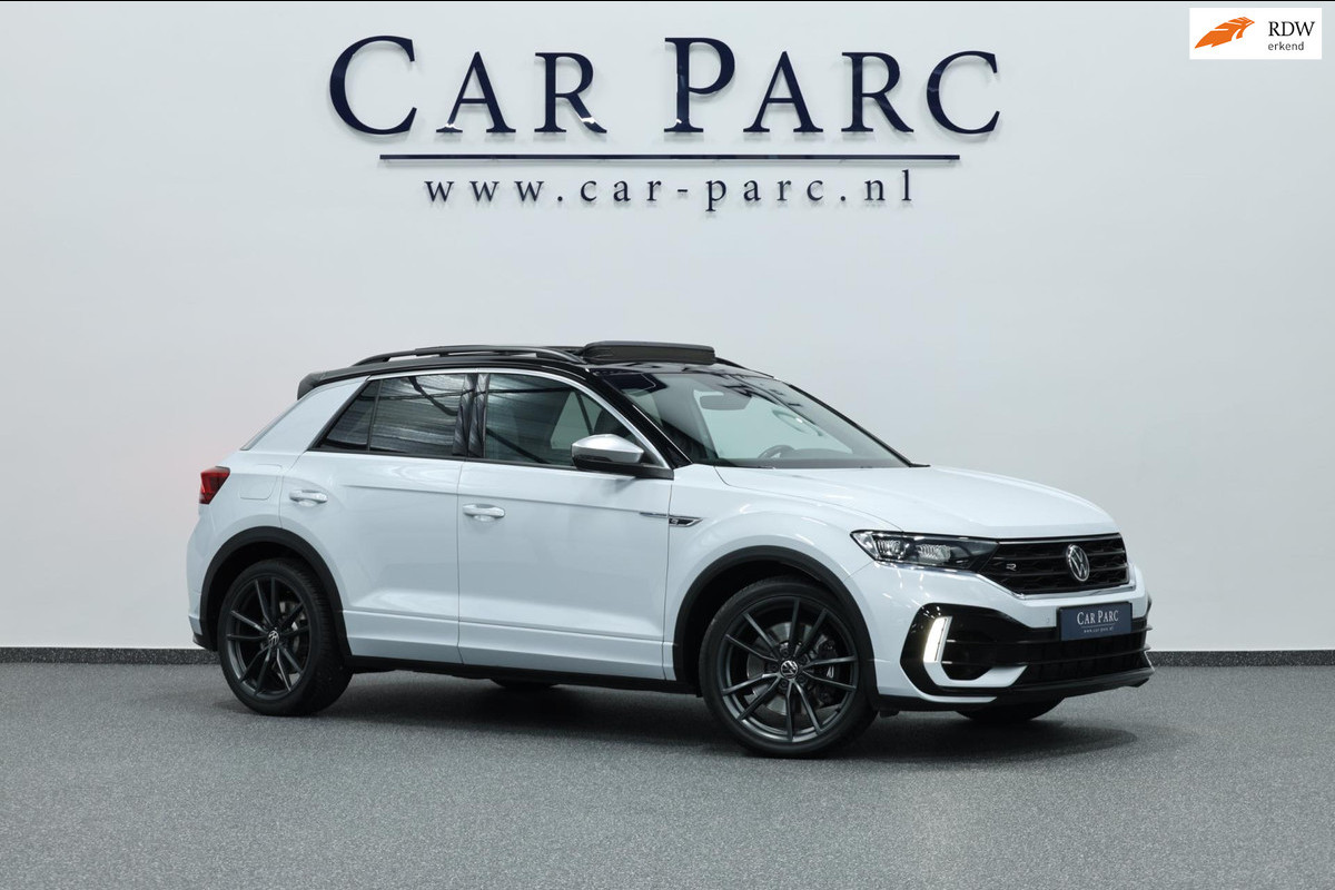 Volkswagen T-Roc 2.0 TSI 4Motion R 301+PK AKRAPOVIC/VIRTUAL/PANO/BEATS/KEYLES/HALF LEER+S.VERWARMING/19"/CAM/ACC/12 MDN GARANTIE!