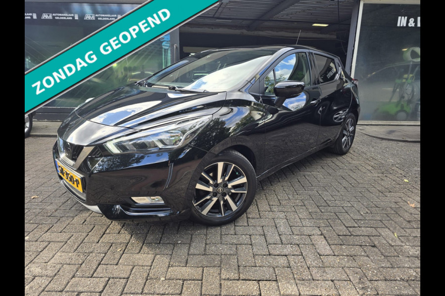 Nissan Micra 0.9 IG-T N-Connecta | 12MND GARANTIE | 2E EIGENAAR | NAVI | CRUISE | LMV