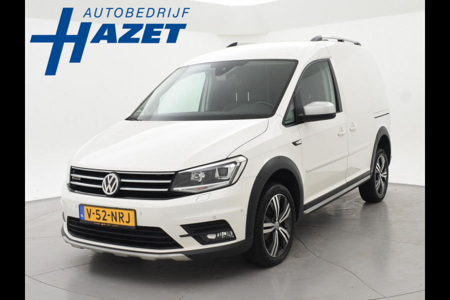 Volkswagen Caddy ALLTRACK 2.0 TDI 4MOTION 4X4 + 2X SCHUIFDEUR | ACC | LED | CAMERA | LEDER | STANDKACHEL | CARPLAY | TREKHAAK