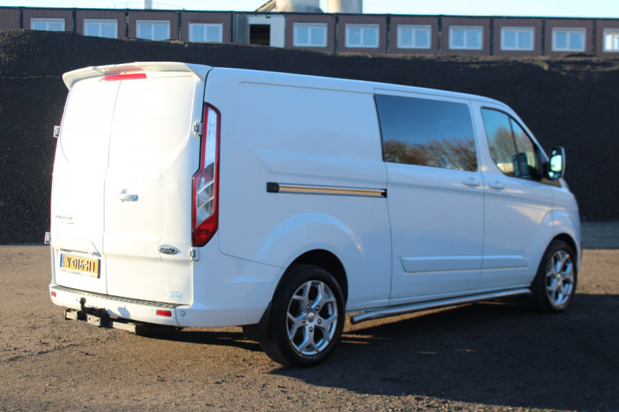 Ford Transit Custom 310 2.0 TDCI L2H1 Limited DC |Leder|Stoelverwarming|