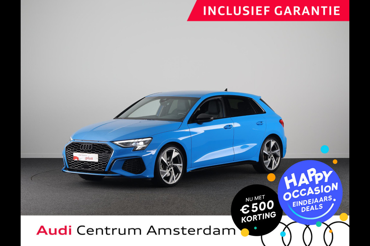 Audi A3 Sportback 35 TFSI S edition 150pk | Navigatie | Verwarmbare sportstoelen | Full Led koplampen | Alcantara bekleding