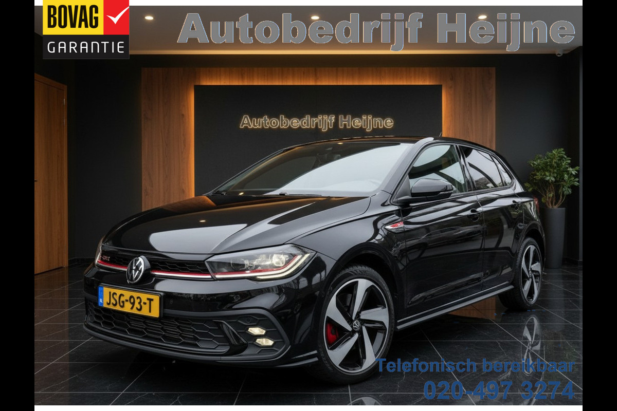 Volkswagen Polo 2.0 TSI GTI TSI 210PK DSG GTI-SPORT IQ-LIGHT/PDC/CARPLAY FABRIEKS GARANTIE
