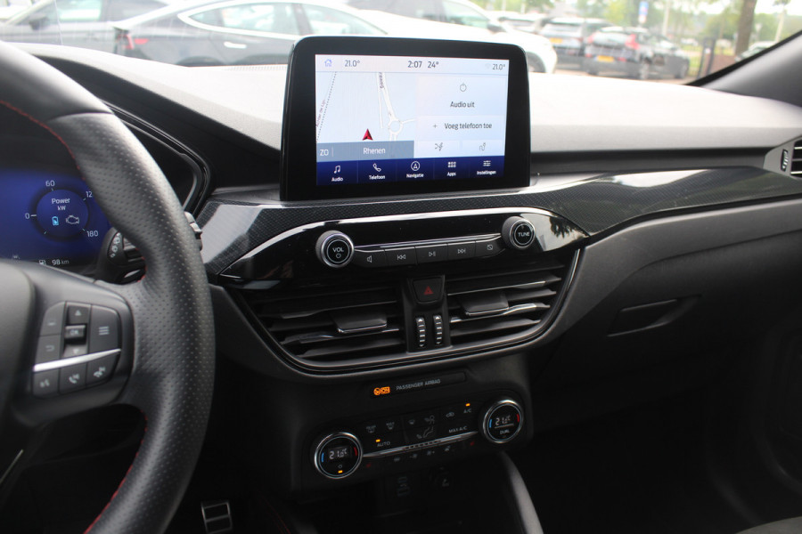 Ford Kuga 2.5 PHEV ST-Line X 62.758 km! / Head-up / Keyless / B&O / Leder&Alcantara / 18'' / Navigatie / Parkeerhulp V+A / Stoel+Stuurverwarming / DAB / Cruise Control