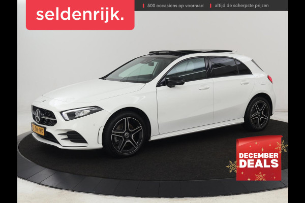 Mercedes-Benz A-Klasse 250e AMG | Panoramadak | Stoelverwarming | Carplay | Leder/Alcantara | Camera | Sfeerverlichting | Navigatie | Park Assist | Climate control | Full LED | PHEV | Plug In