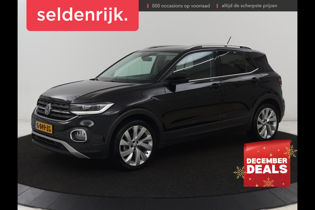 Volkswagen T-Cross 1.0 TSI Style | Automaat | Stoelverwarming | Trekhaak | Carplay | Keyless | Virtual Cockpit | Adaptive cruise | Navigatie | Full LED | Parkeerhulp | Dodehoek detectie | Getint glas
