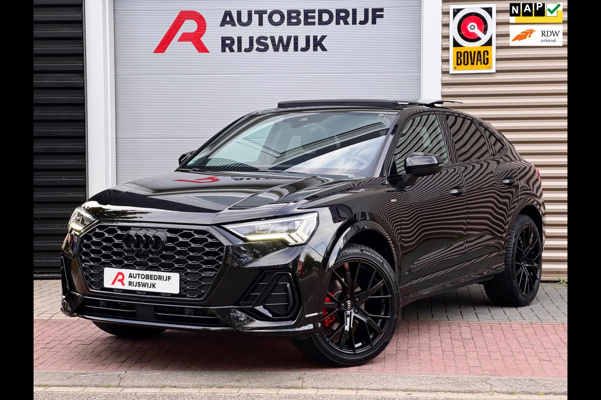 Audi Q3 Sportback 35 TFSI S Edition Competition Carbon/360/Pano/Sfeer