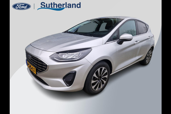 Ford Fiesta 1.0 EcoBoost Hybrid Titanium X |Adaptive cruise control | Camera | Navigatie | All season banden