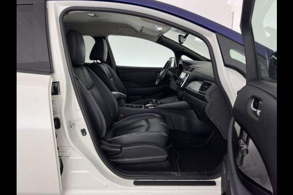 Nissan Leaf e+ Tekna 62 kWh {SOH-95%} (INCL-BTW) *Aut.*LEATHER-MICROFIBRE | FULL-LED | ADAPTIVE-CRUISE | BOSE-AUDIO | TOP-VIEW | DAB | KEYLESS | NAVI-FULLMAP | DAB | HEATED-COMFORTSEATS | BLIND-SPOT | PRIVACY-GLASS | 17''ALU*