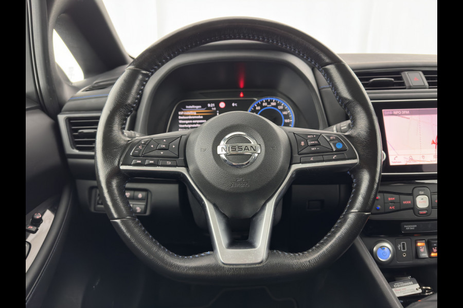 Nissan Leaf e+ Tekna 62 kWh {SOH-95%} (INCL-BTW) *Aut.*LEATHER-MICROFIBRE | FULL-LED | ADAPTIVE-CRUISE | BOSE-AUDIO | TOP-VIEW | DAB | KEYLESS | NAVI-FULLMAP | DAB | HEATED-COMFORTSEATS | BLIND-SPOT | PRIVACY-GLASS | 17''ALU*