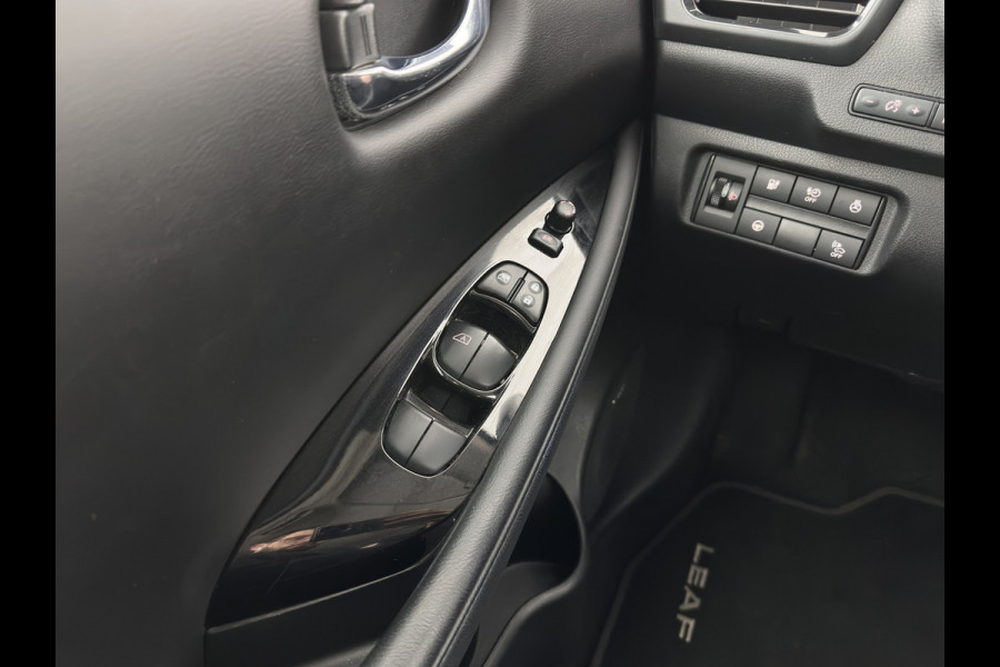 Nissan Leaf e+ Tekna 62 kWh {SOH-95%} (INCL-BTW) *Aut.*LEATHER-MICROFIBRE | FULL-LED | ADAPTIVE-CRUISE | BOSE-AUDIO | TOP-VIEW | DAB | KEYLESS | NAVI-FULLMAP | DAB | HEATED-COMFORTSEATS | BLIND-SPOT | PRIVACY-GLASS | 17''ALU*