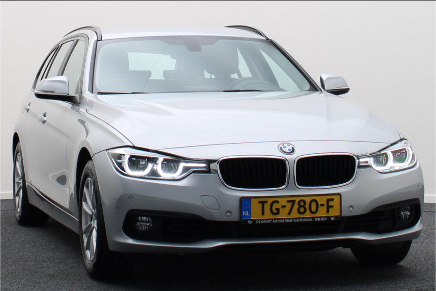 BMW 3 Serie Touring 318i High Executive Automaat LED, Navigatie, Leer, Climate, Cruise, PDC, Bluetooth, Elektr. Pakket, 16''