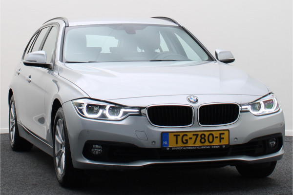 BMW 3 Serie Touring 318i High Executive Automaat LED, Navigatie, Leer, Climate, Cruise, PDC, Bluetooth, Elektr. Pakket, 16''