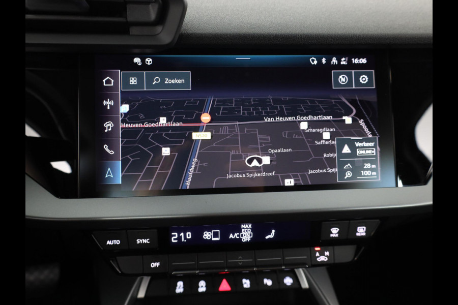 Audi A3 Sportback 35 TFSI Advanced edition 150 pk S-tronic | Verlengde garantie | Navigatie | Parkeersensoren (Park assist) | Achteruitrijcamera | Adaptieve cruise control |