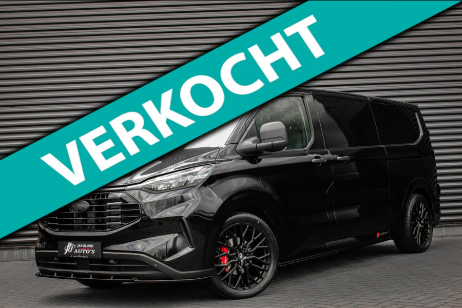 Ford Transit Custom 2.0 TDCI L2H1 6-BAK 136PK JB- EDITION 2XSCHUIF / FULL BLACK / APPLE CARPLAY / 3- ZITS / MY2024 / DIRECT RIJDEN