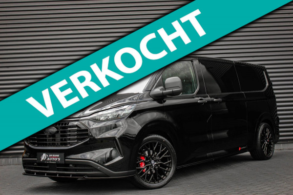 Ford Transit Custom 2.0 TDCI L2H1 6-BAK 136PK JB- EDITION 2XSCHUIF / FULL BLACK / APPLE CARPLAY / 3- ZITS / MY2024 / DIRECT RIJDEN