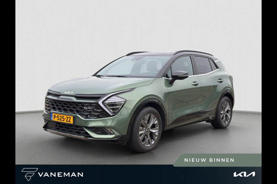Kia Sportage 1.6 T-GDi Hybrid GT-PlusLine | 360 Camera | Harman/Kardon | 19” Velgen | Leder | Panoramadak | Navi | Stoelverkoeling | Clima | Key-Less | Stuur-/Stoelverwarming | Cruise | LED |