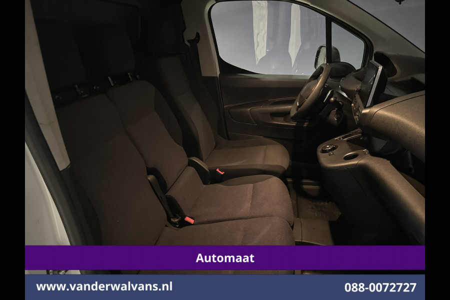 Peugeot Partner 1.5 BlueHDI 131pk Automaat L1H1 Euro6 Airco | 3-Zits | Navigatie | Apple Carplay | Cruisecontrol Android Auto, Parkeersensoren, bijrijdersbank