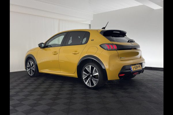 Peugeot e-208 EV GT 350 50 kWh [ 3-Fase ] {SOH-100%} (INCL-BTW) *PANO | FULL-LED | DIGI-COCKPIT | BLINDSPOT | CAMERA | LEATHER-ALCANTARA | AMBIENT-LIGHT | NAVI-FULLMAP | LANE-ASSIST | KEYLESS | DAB | CCS-FASTLOADER | HEATED-SPORTSEATS | 17"ALU*