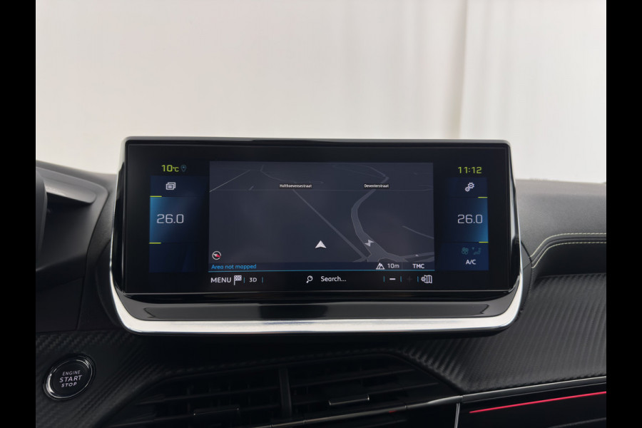 Peugeot e-208 EV GT 350 50 kWh [ 3-Fase ] {SOH-100%} (INCL-BTW) *PANO | FULL-LED | DIGI-COCKPIT | BLINDSPOT | CAMERA | LEATHER-ALCANTARA | AMBIENT-LIGHT | NAVI-FULLMAP | LANE-ASSIST | KEYLESS | DAB | CCS-FASTLOADER | HEATED-SPORTSEATS | 17"ALU*