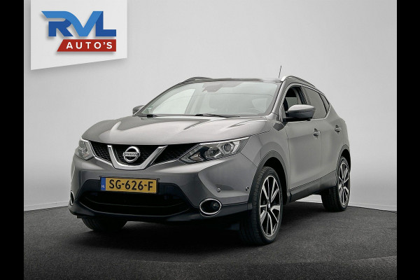 Nissan QASHQAI 1.2 Tekna Panoramadak Trekhaak Stoelverwarming 360 camera Leder