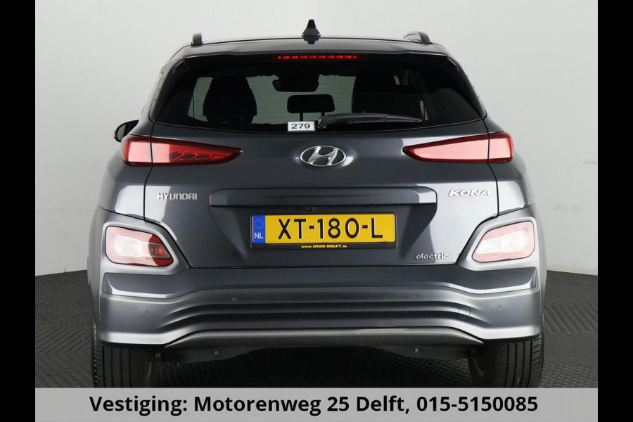 Hyundai Kona EV PRIMIUM 64 KWh ACCU 96% GARANTIE 2019* 1e EIG BEREIK TOT 487 KM WLTP!!! SCHUIFDAK ZEER LUXE